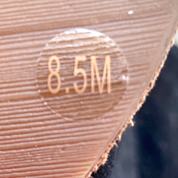 Gianni Bini Barrine Black Suede Side Zip Over the Knee Block Heel Boot size 8.5M - Picture 16 of 16